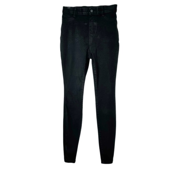Time & Tru Black Denim Jeggings Sz XS - Picture 1 of 7